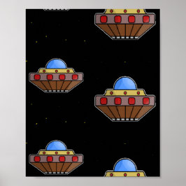 Raumfahrt Poster