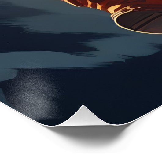 Raumfahrt Poster (Ecke)