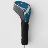 Raumfahrt-Raketenstart Golf Headcover (angewinkelt)