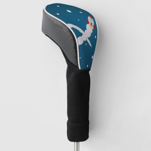 Raumfahrt-Raketenstart Golf Headcover (angewinkelt)