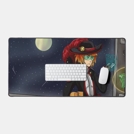 Raumfahrt Schreibtischunterlage (Tastatur & Maus)