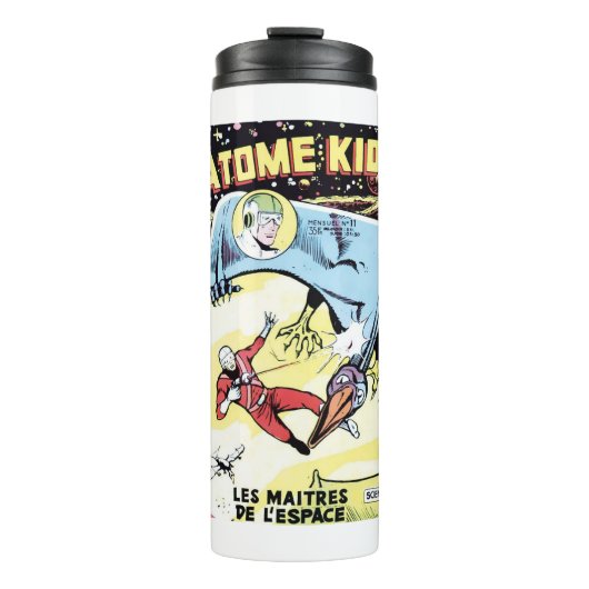 Raumfahrt - Sterne - Scifi - Astronaut - Retro Fra Thermosbecher (Vorderseite)