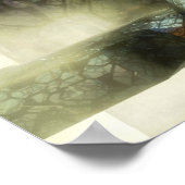 Raumfahrt und Alien Poster (Ecke)