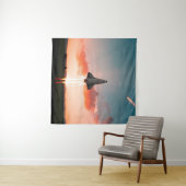 Raumfahrt Wandteppich (Beispiel (Horizontal))