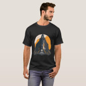 Raumfahrt Wissenschaft T-Shirt (Vorne ganz)