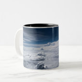 Raumfahrt Zweifarbige Tasse (Vorderseite Links)