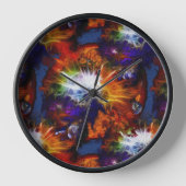 Raumfahrtagenstube Uhr (Vorderseite)