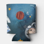 Raumfahrtfähre Shuttle Personalisiert Dosenkühler (Rückseite)