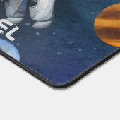 Raumfahrtfähre Shuttle Personalisiert Schreibtischunterlage (Ecke)