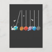 Raumfahrtflugzeug Pendulum-Drehkreuz-Sonnensystem Postkarte (Vorderseite)