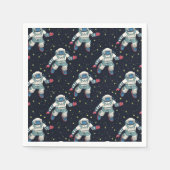 Raumfahrtflugzeug-Teller Serviette (Vorderseite)