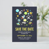 Raumfahrtgeräte und Raketen Save the Date (Stehend Vorderseite)