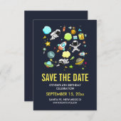 Raumfahrtgeräte und Raketen Save the Date (Vorne/Hinten)