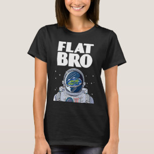 Raumfahrtgesellschaft "Flat Earth Society Astronau T-Shirt