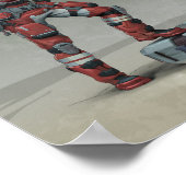 Raumfahrtingenieure 2-Anzug-Poster Poster (Ecke)