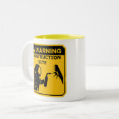 Raumfahrtingenieure, die die Tasse der Plakate war (Vorderseite Links)