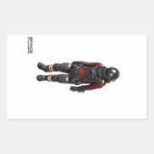 Raumfahrtingenieure Rectangle Stickers - Astronaut (Vorderseite)