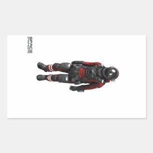 Raumfahrtingenieure Rectangle Stickers - Astronaut