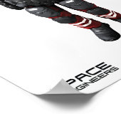 Raumfahrtingenieure Value Poster Paper (Matte) - A (Ecke)