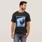 Raumfahrtkatze T-Shirt (Vorne ganz)