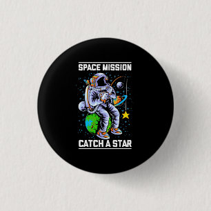 Raumfahrtmission der Astronauten Button