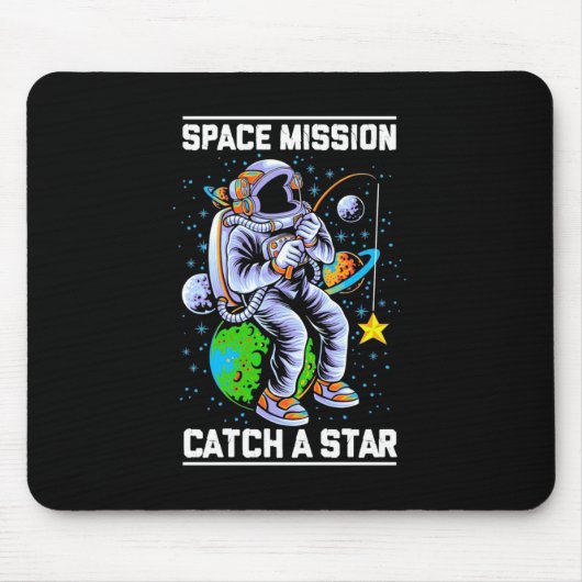 Raumfahrtmission der Astronauten Mousepad (Vorne)