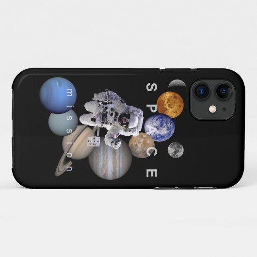 Raumfahrtmission Sonnensysteme Case-Mate iPhone Hülle (Rückseite (Horizontal))