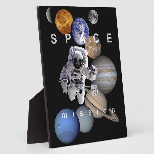 Raumfahrtmission Sonnensysteme Fotoplatte (Seite)