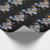 Raumfahrtmission Sonnensysteme Geschenkpapier (Ecke)