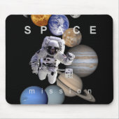 Raumfahrtmission Sonnensysteme Mousepad (Vorne)
