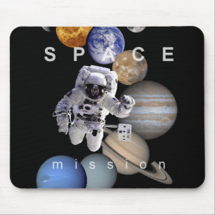 Raumfahrtmission Sonnensysteme Mousepad