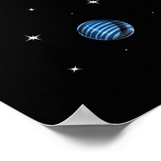 Raumfahrtprogramm Poster (Ecke)