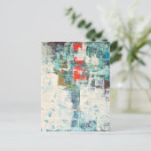 Raumfahrtrelevator Postkarte (Stehend Vorderseite)