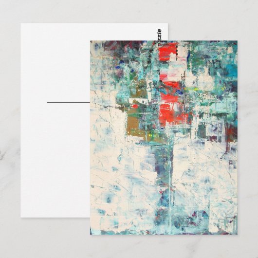 Raumfahrtrelevator Postkarte (Vorne/Hinten)