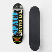 RAUMFAHRTSKATEBOARTEN / JMT USA SKATEBOARD (Vorderseite)