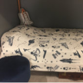 Raumfahrtsolaranlage Raumschiff Fleecedecke