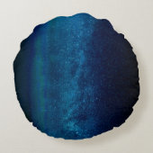 Raumfahrtsolarsystem Raumfahrtschiff Pluto Rundes Kissen (Rückseite)