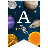 Raumfahrtspartei Erster Geburtstag Wimpelkette (Dritte Fahne)