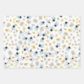 Raumfahrtthema Geschenkpapier Set (Vorderseite)