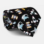 Raumfahrtthema Krawatte (Gerollt)