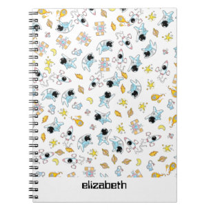 Raumfahrtthema Notizblock