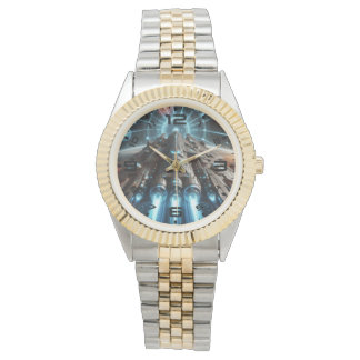 Raumfahrtüberwachung Armbanduhr