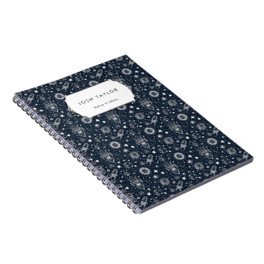 Raumfahrtwissenschaft startet Planets Rocket Indiv Notizblock (Rechte Seite)