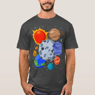 Raumfahrtwissenschaft Universe Astronautenplanets  T-Shirt