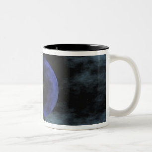 Raumfahrzeug des Voyager 2 Zweifarbige Tasse