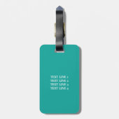 Raumfahrzeug Gepäckanhänger (Rückseite vertikal)