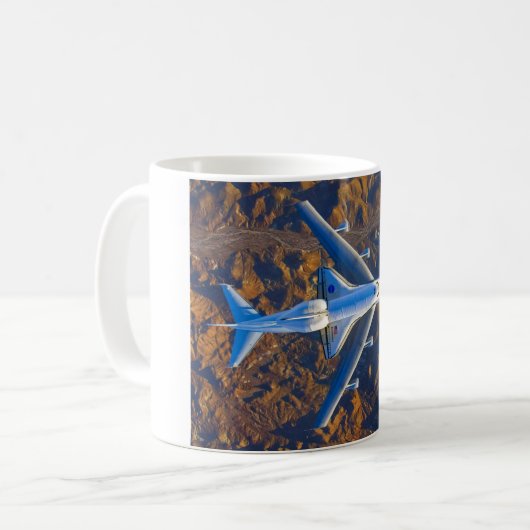 RAUMFAHRZEUG KAFFEETASSE (Vorderseite Links)