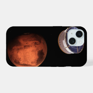 Raumfahrzeug mit dem Perseverance-Rover iPhone 15 Hülle