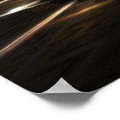 Raumfahrzeug Poster (Ecke)