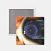 Raumfahrzeug Voyager 2 Magnet (Vorderseite/Rückseite)